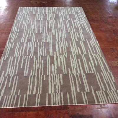 Alfombra de algodón con respaldo de alfombra de diseño de alfombra hecha a mano