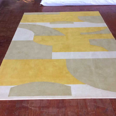 Alfombra de algodón con respaldo de alfombra de diseño de alfombra hecha a mano