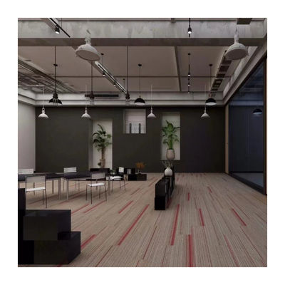 Tejas de alfombras modulares para oficinas comerciales rectangulares 60.96*60.96 Diseño extraíble de lujo