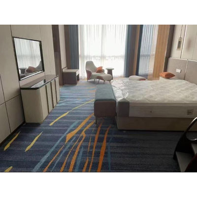 Estilo de diseño moderno Alfombra de pared a pared de nylon impresa a medida