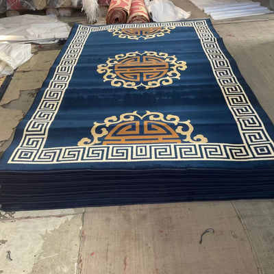 Patrones personalizados Alfombra de oración de mezquita acolchada para mezquita Densidad 7 * 9 4 * 25 rollo