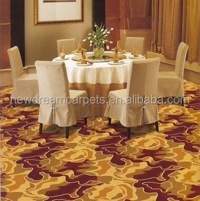 Impresión de alfombras de nylon para oficinas y paredes de hoteles crea un ambiente lujoso