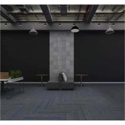 Alfombra de azulejos de oficina modular de PP de nylon para alfombras extraíbles de lujo