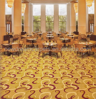 Impresión de alfombras de nylon para oficinas y paredes de hoteles crea un ambiente lujoso