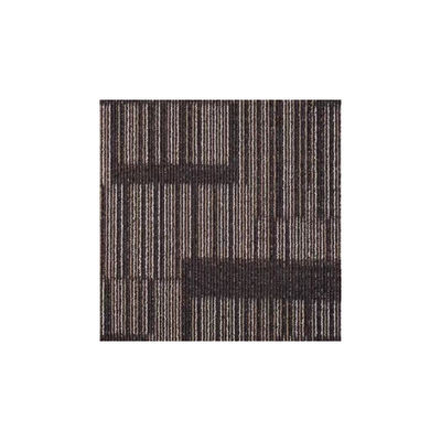 Tejas de alfombra modulares de oficina de estilo pila de bucle de jacquard y simple con material de nylon