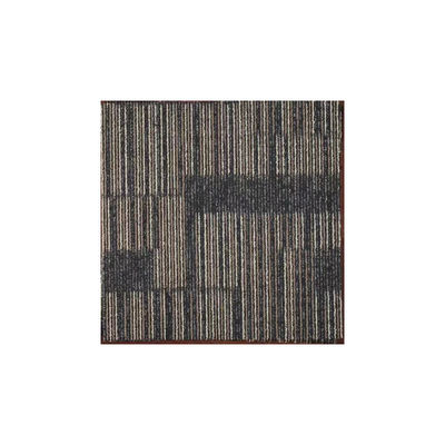 Tejas de alfombra modulares de oficina de estilo pila de bucle de jacquard y simple con material de nylon