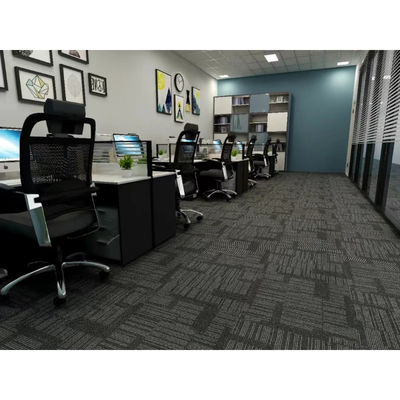 Tejas de alfombra fáciles de instalar para el hogar de lujo removible 50x50 Alfombra modular de oficina