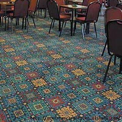 Alfombra impresa de nylon no tejido para una buena máquina de construcción