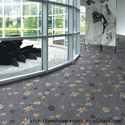 Alfombra impresa de nylon no tejido para una buena máquina de construcción