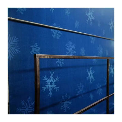 Alfombra de hotel para pisos comerciales con diseño de pared a pared y material a prueba de fuego