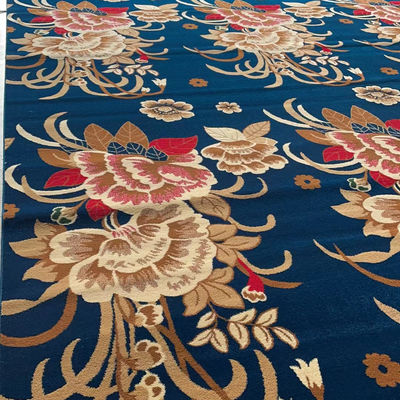 Jute Backing Patrones personalizados Alfombra de oración de mezquita 4 * 25 rollo para decoración de restaurantes