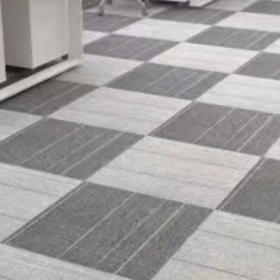 Tejas de alfombra de nylon extraíble de lujo de color puro para oficinas 50x50 Modular y de diseño