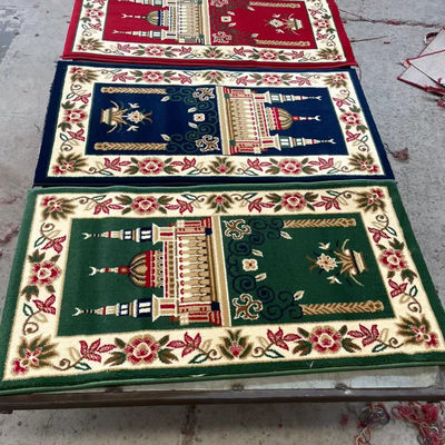 Patrones personalizados 4 * 25 alfombra de oración de rollo de la mezquita para la mezquita musulmana 4m 13,12 pies de ancho
