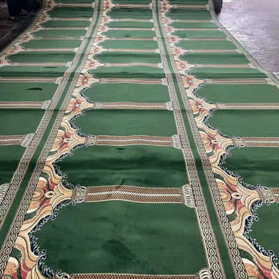 Patrones personalizados 4 * 25 alfombra de oración de rollo de la mezquita para la mezquita musulmana 4m 13,12 pies de ancho