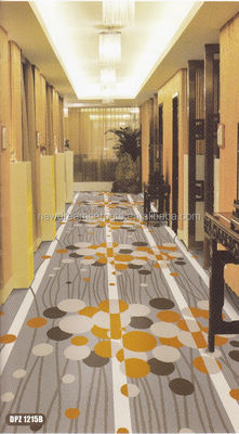 Alfombra de pasillo de hotel hecha en máquina al estilo Jacquard para sus necesidades
