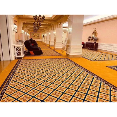 Estilo moderno 100% de lana resistente al fuego alfombra de pared a pared para pisos comerciales