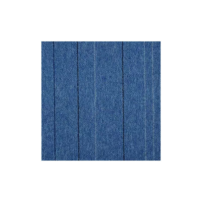 Tiles de alfombra de nylon de color puro de estilo sencillo 25 * 100cm Perfecto para alfombra modular de oficina
