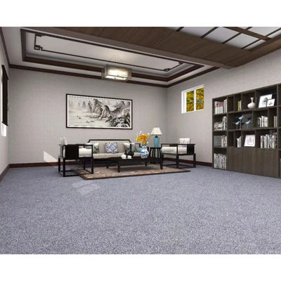 Tiles de alfombra de nylon de color puro de estilo sencillo 25 * 100cm Perfecto para alfombra modular de oficina