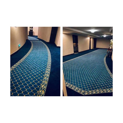 Alfombra resistente al fuego resistente a manchas para pisos de hoteles en entornos comerciales