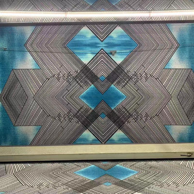 Alfombra impresa de lujo de 5 estrellas en el pasillo del pasillo del vestíbulo