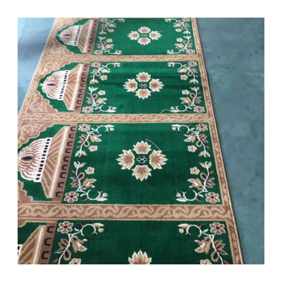 Axminster patrones personalizados Alfombra de oración de mezquita para impresión en colores personalizados