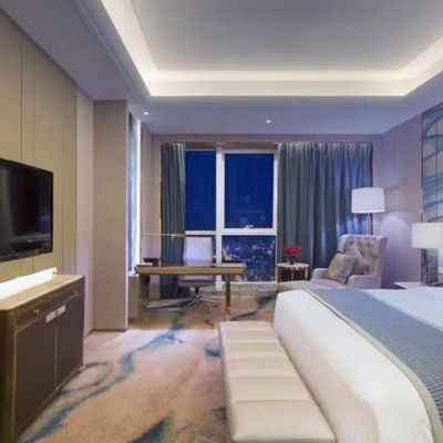 Alfombra a prueba de fuego para pisos comerciales Alfombra de pared a pared para hoteles con apoyo de acción