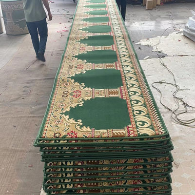 80% Lana y 20% Nylon Mosque Soft Tapete Puzzle Patrón para Pared a Pared Mejores precios