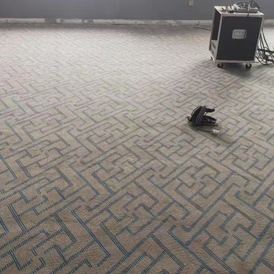 1360 g/m2 Peso de pila Suelos comerciales a prueba de fuego 100% lana 4m de nylon Alfombra de pared a pared