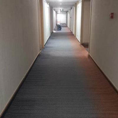 1360 g/m2 Peso de pila Suelos comerciales a prueba de fuego 100% lana 4m de nylon Alfombra de pared a pared