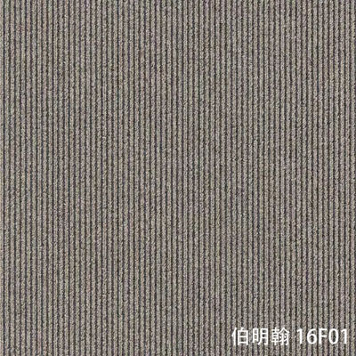 550 ± 5% azulejos de alfombra de nylon de bucle nivelado con tufos para oficinas y escuelas comerciales modernas