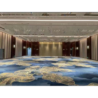 Alfombra a prueba de fuego para pisos comerciales de forma rectangular y alfombra de nylon de pared a pared