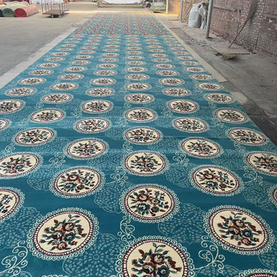 La máquina de alfombras suaves de la mezquita hizo muchos colores para la sala de reuniones alfombras de pared a pared