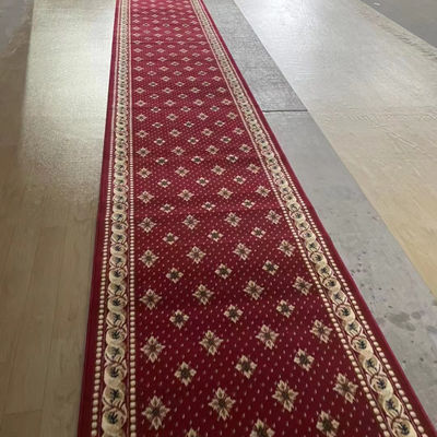 La máquina de alfombras suaves de la mezquita hizo muchos colores para la sala de reuniones alfombras de pared a pared