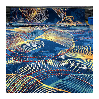 Patrón geométrico reversible 80% Lana 20% Nilo Broadloom máquina hecha alfombra de Axminster