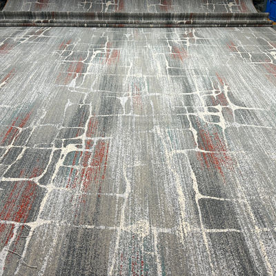 Patrón geométrico reversible 80% Lana 20% Nilo Broadloom máquina hecha alfombra de Axminster