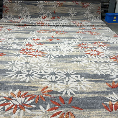 Patrón geométrico reversible 80% Lana 20% Nilo Broadloom máquina hecha alfombra de Axminster