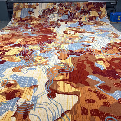 Salón de banquetes Lobby Luxury Fireproof Wool Axminster Alfombra con tamaños personalizados soportados