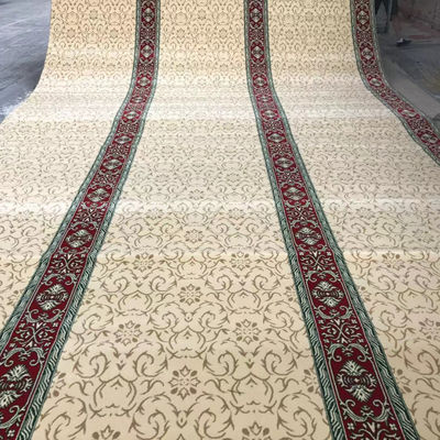 Alfombra suave de pared a pared para pasillos 80% lana y 20% nylon en muchos colores