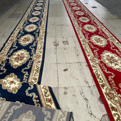 Alfombra suave de pared a pared para pasillos 80% lana y 20% nylon en muchos colores
