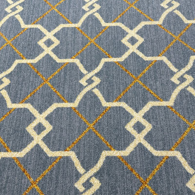 Tamaño personalizado Lana Alfombra de hotel Axminster para pasillo de banquete en 5 estrellas