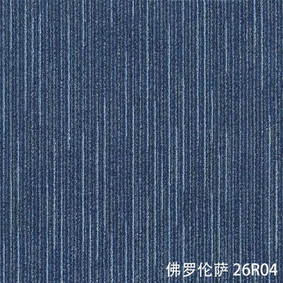 Estilo moderno 100% Pp Tejas de alfombra de oficina en 50x50cm Cuadrados de alfombra comercial OEM