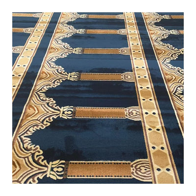 Alfombra de la mezquita de estilo moderno en muchos colores cubierta de suelo suave para sala de reuniones