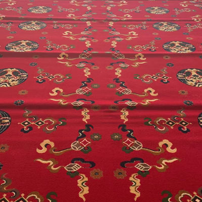 Alfombra de la mezquita de estilo moderno en muchos colores cubierta de suelo suave para sala de reuniones