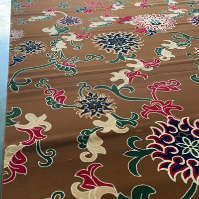 Alfombra de la mezquita de estilo moderno en muchos colores cubierta de suelo suave para sala de reuniones