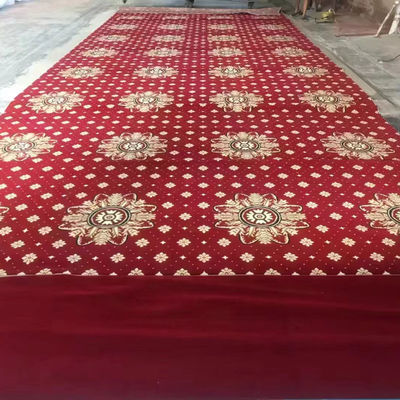 Alfombra de la mezquita de estilo moderno en muchos colores cubierta de suelo suave para sala de reuniones