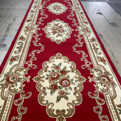 Alfombra de la mezquita de estilo moderno en muchos colores cubierta de suelo suave para sala de reuniones