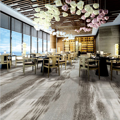 Rectángulo Alfombra Axminster Luxury Hotel piso Impresión de diseño personalizado Alfombra de habitación de hotel para 5 estrellas