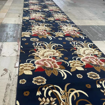 Alfombra de pared a pared de color personalizado de 80% lana y 20% nylon para mezquitas