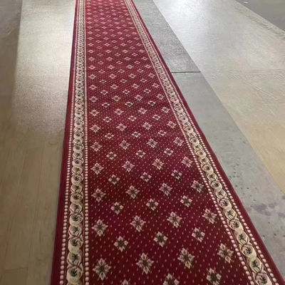 Teppich de mezquita suave de revestimiento de suelo de color personalizado y pila media con muchos colores