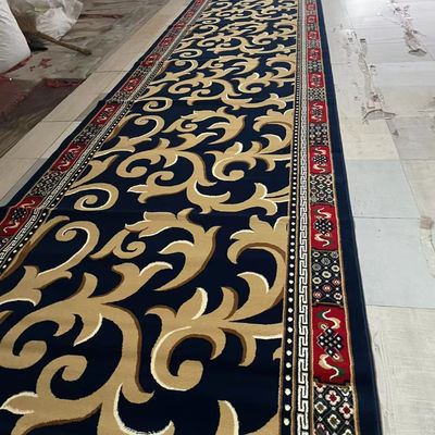 Alfombra de la mezquita de hilo suave rollo para la pared a la pared alfombra de oración en color personalizado